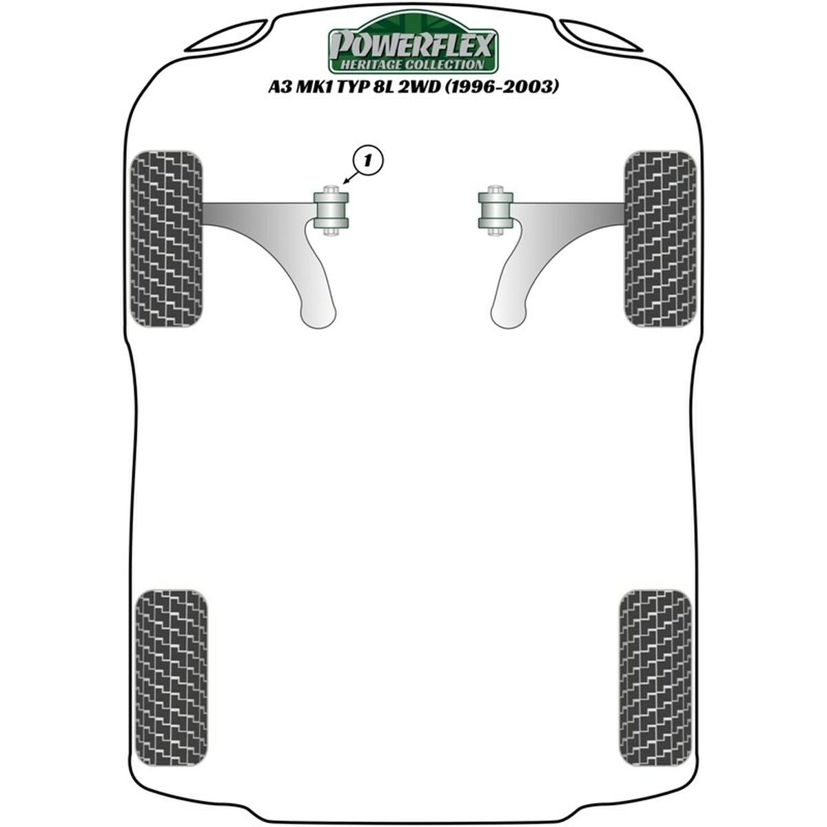Powerflex Silentblock Powerflex Pff85-420R Engine Support