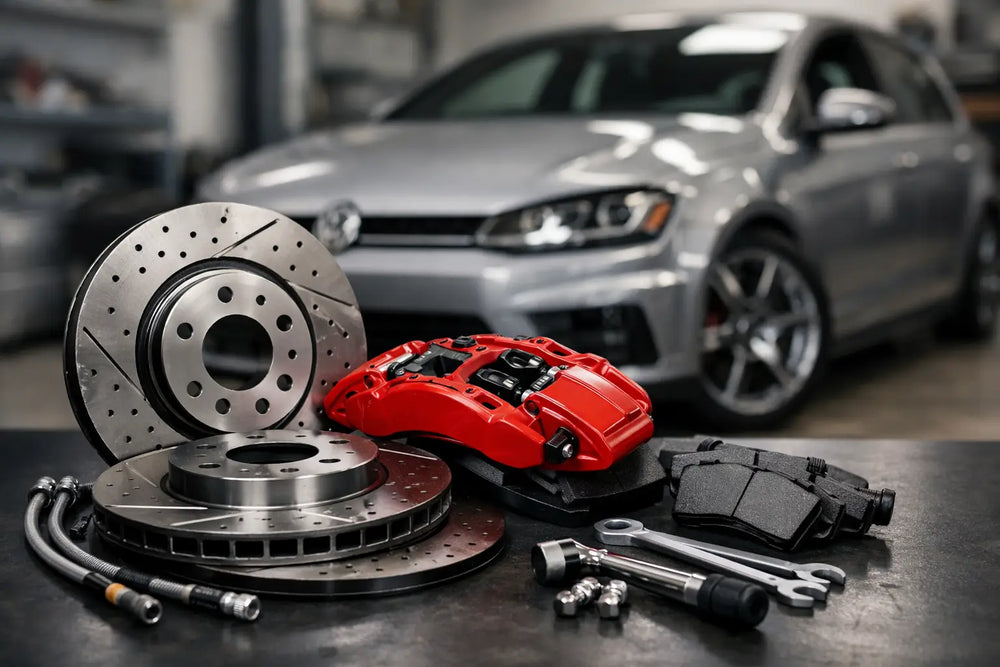 Ръководство за спирачен ъпгрейд VW