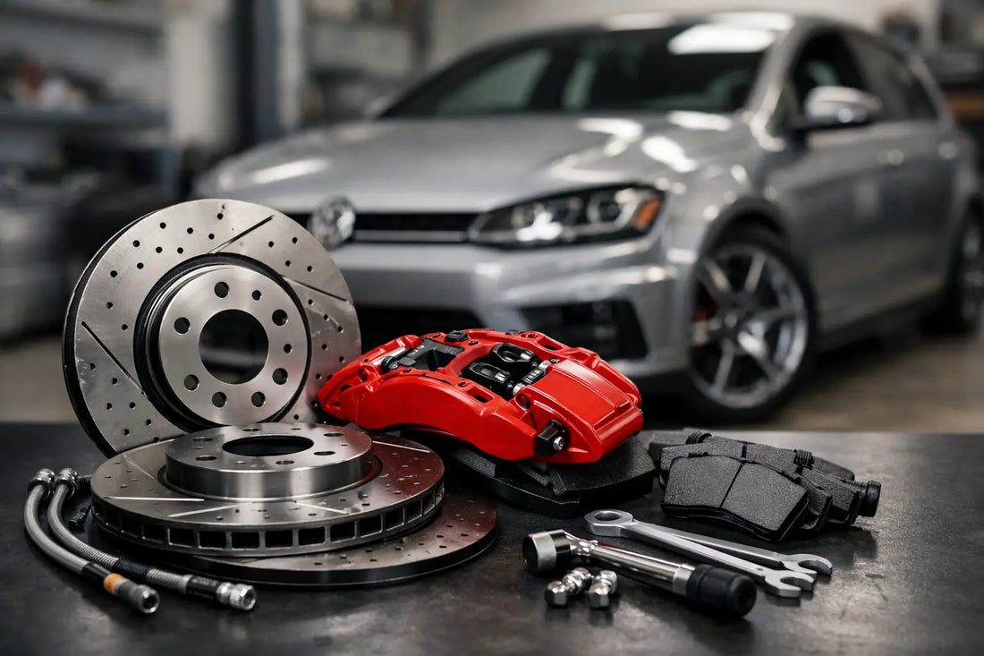 Ръководство за спирачен ъпгрейд VW