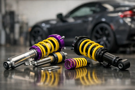 KW срещу AP Coilovers: кой комплект е за теб?