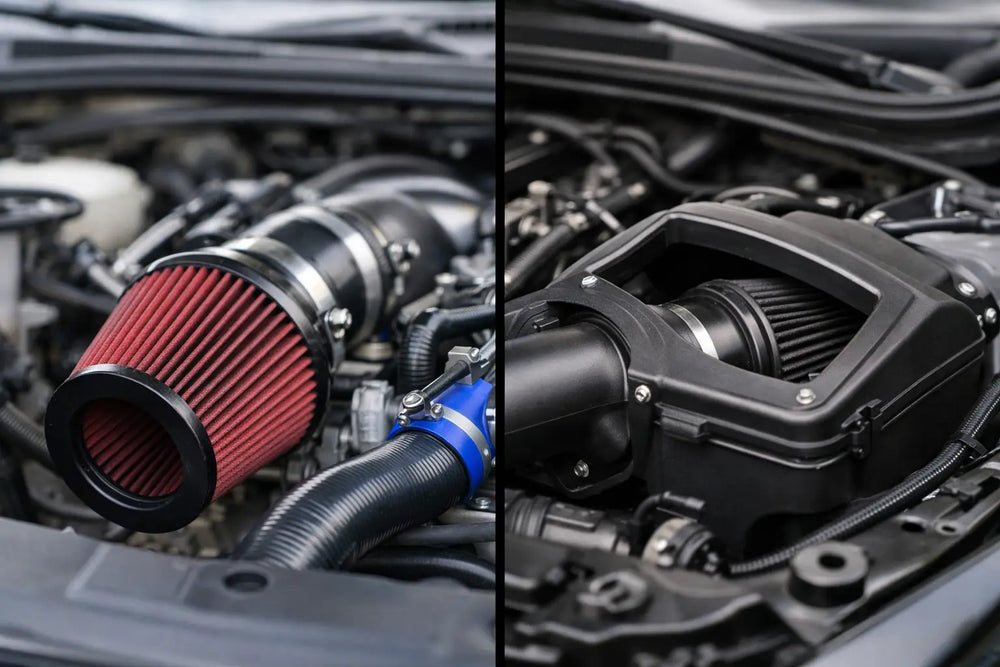 Open intake или closed intake - кое е по-добро?