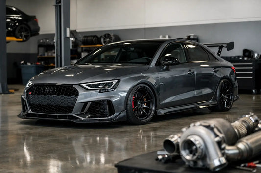 Примерен Audi RS3 build с правилни ъпгрейди
