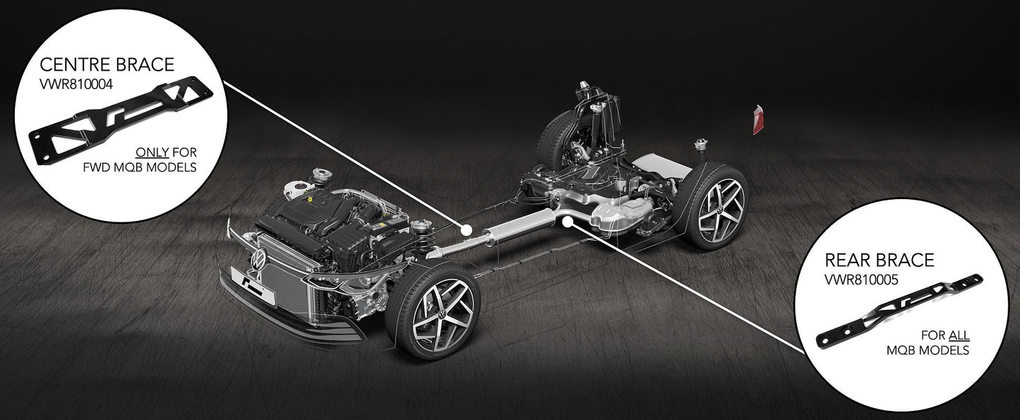 Chassis reinforcement rail - front / MQB FWD / MQB EVO FWD