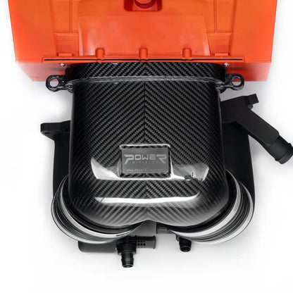 Power Division Карбонова интейк система за RSQ8 / SQ8 / SQ7, Lamborghini Urus, Porsche Cayenne Turbo и Bentley Bentayga